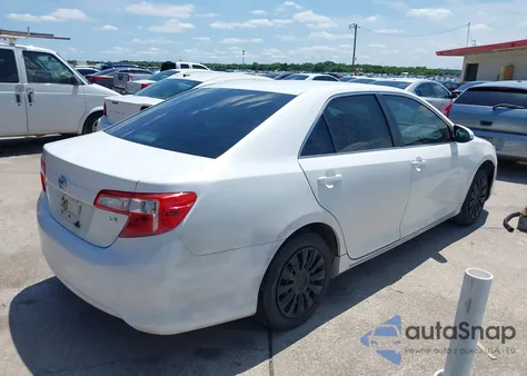 2012 Toyota Camry Le из США, поврежденный, VIN 4T1BF1FK3CU548041